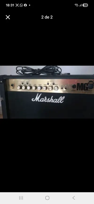 Amplificador Marshall MG30R - miniatura 2