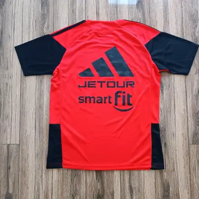 Camiseta roja de fútbol Adidas colo colo - miniatura 2