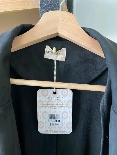 Blazer negro mujer nuevo Umbrale talla S - miniatura 2