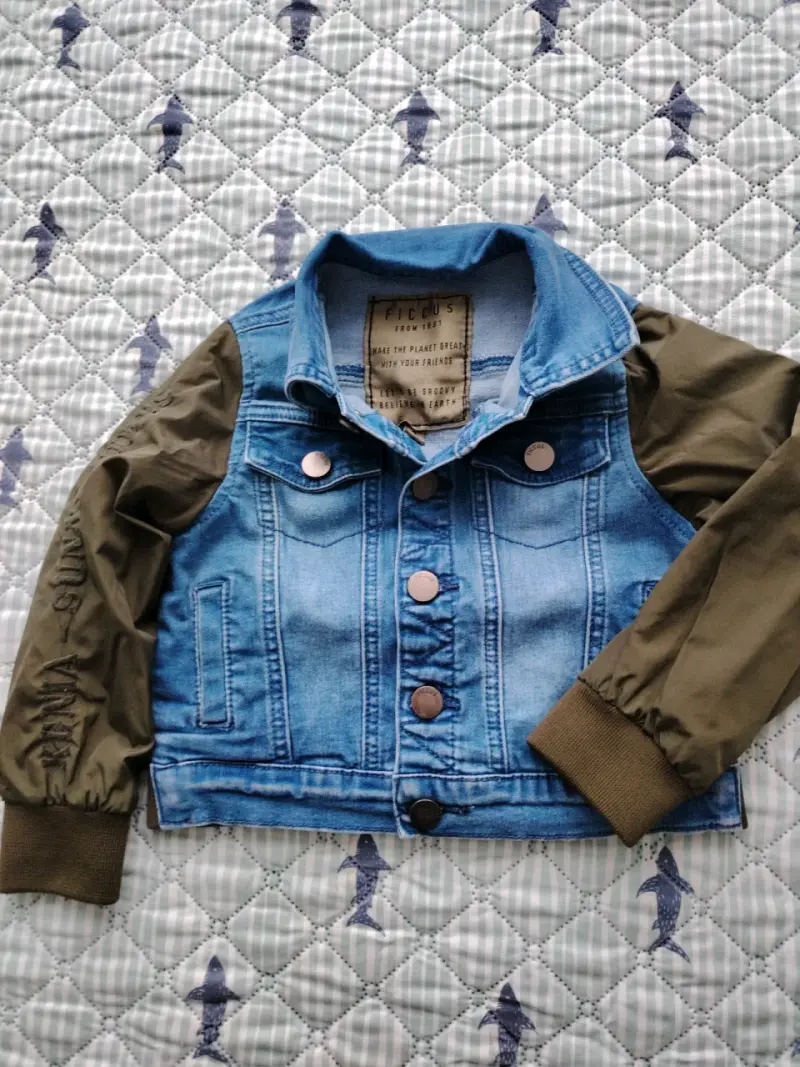 Chaqueta polar roja bebé - 3