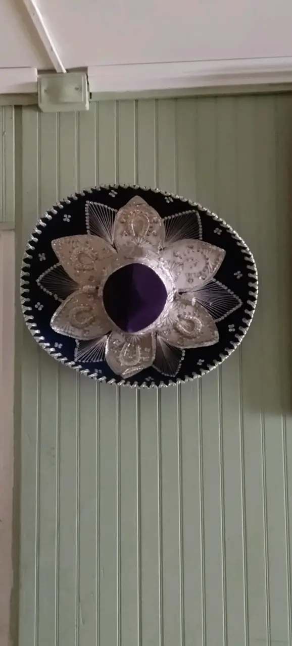Sombrero charro mexicano decorativo - 4
