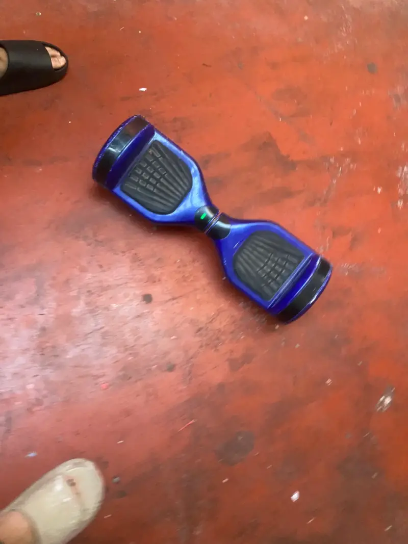 Hoverboard azul eléctrico - 2