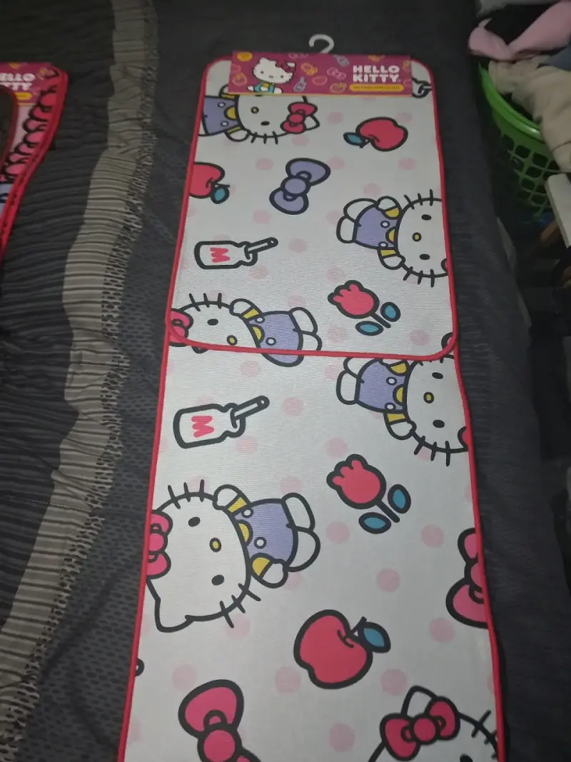 Alfombra Hello Kitty rosa - 2
