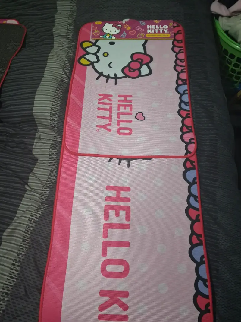 Alfombra Hello Kitty rosa - 3