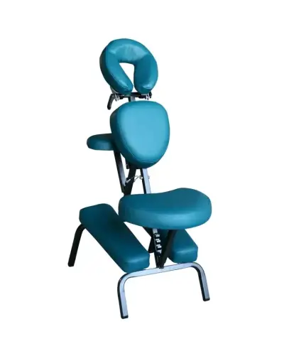 Silla de masaje portátil verde - miniatura 1