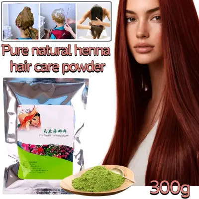 Polvo de henna natural para cabello 300 gramos - miniatura 1