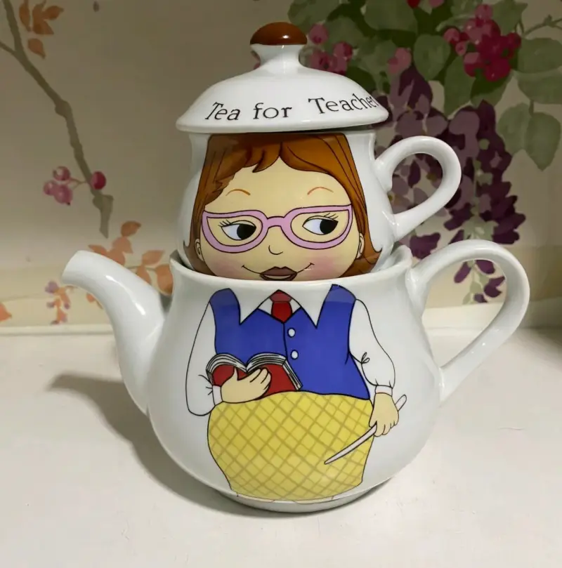 Tetera set 'Tea for Teacher' - 1