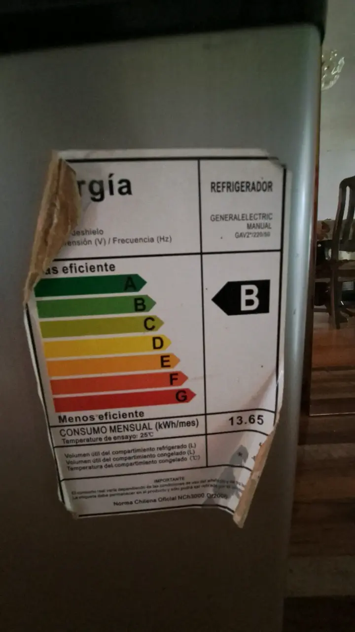 Mini refrigerador plateado - 6