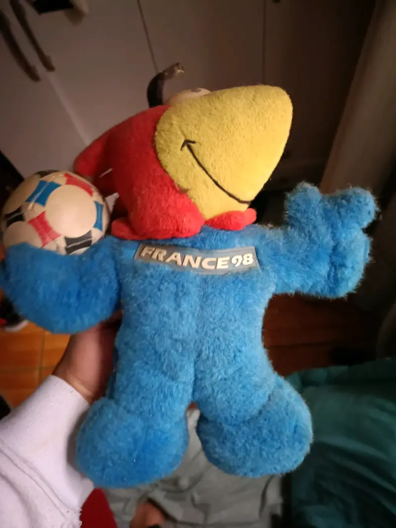 Peluche mascota Francia 98 - 2