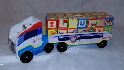 Vehículo Paw Patrol con bloques - miniatura 3
