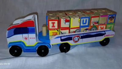 Vehículo Paw Patrol con bloques - miniatura 4