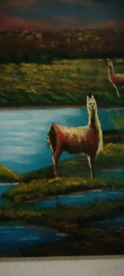 Pintura firmada óleo sobre lienzo - miniatura 6