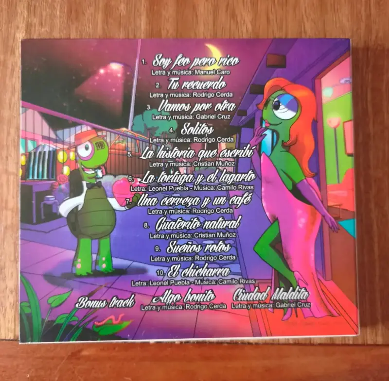 CD La Combo Tortuga de Amor y Vacilón - 3