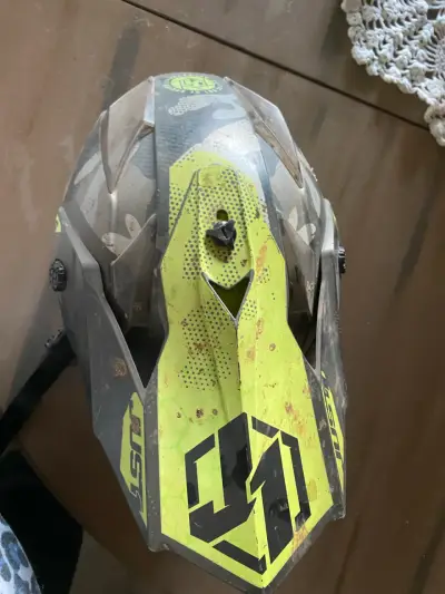 Casco moto marca just niño - miniatura 4