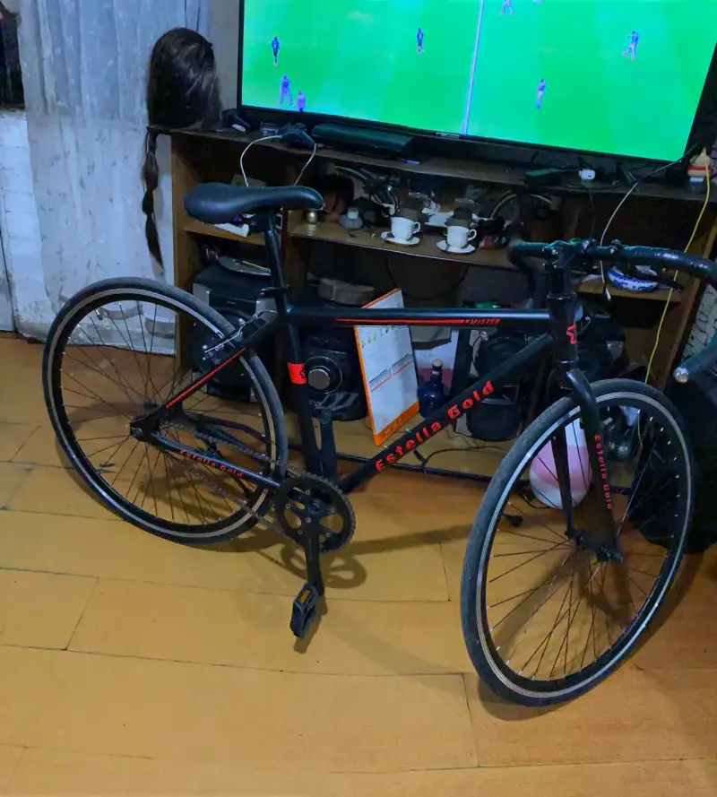Bicicleta Estrella Gold negra - 1