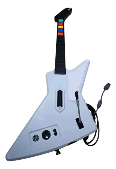 Guitarra guitar hero xbox 360 original - miniatura 1