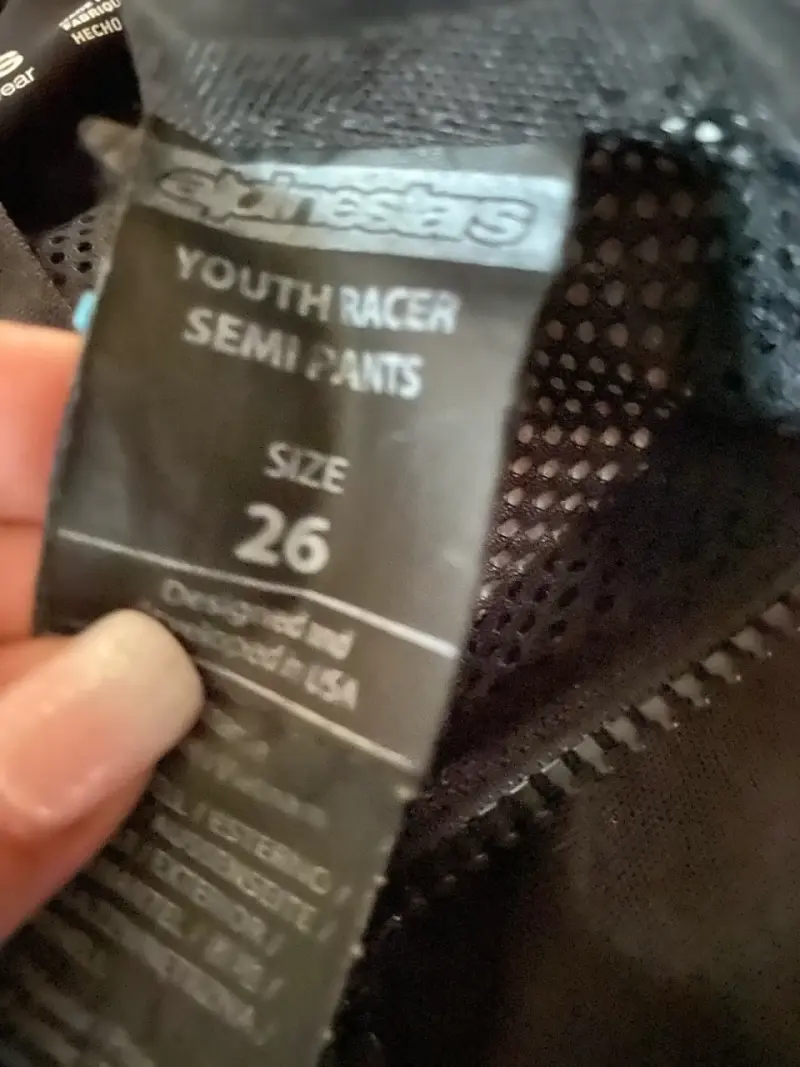 Pantalones y polera moto Alpinestars - 5