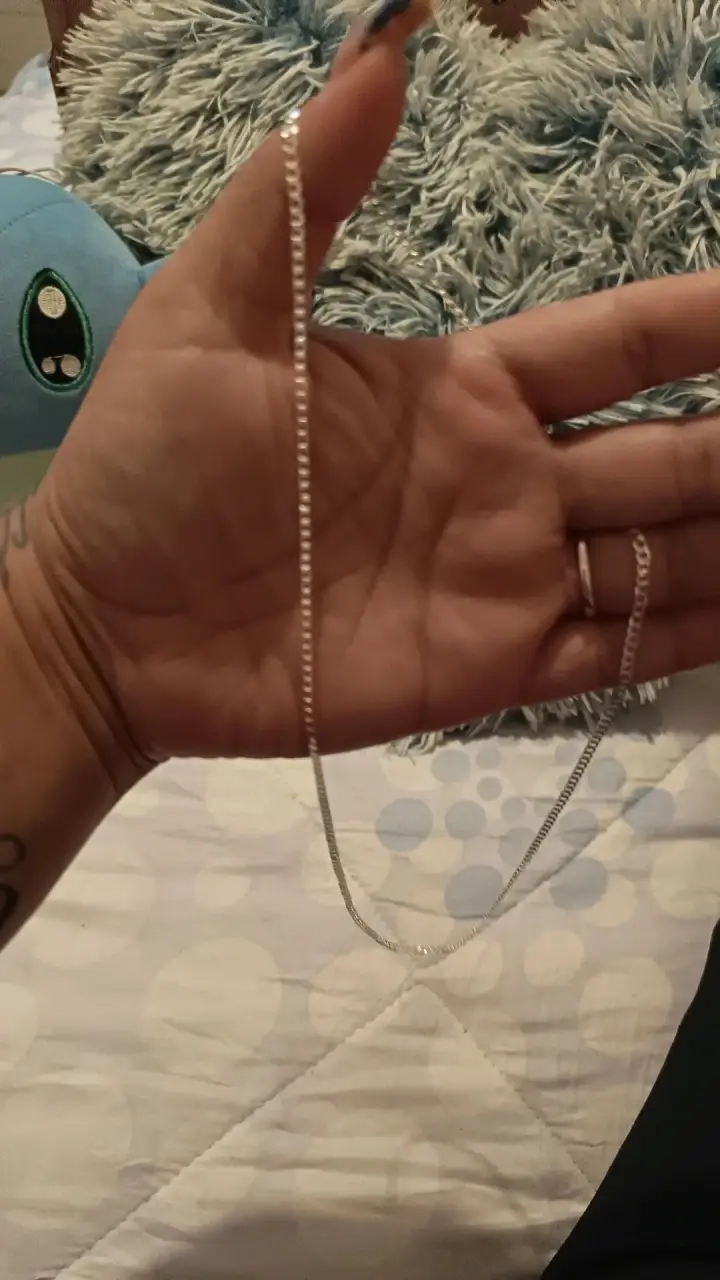 Collar de plata delicado