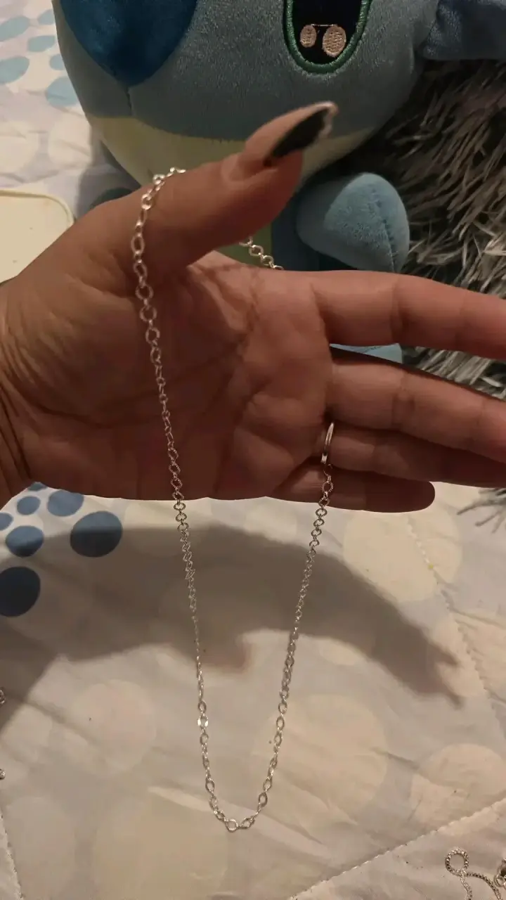 Cadena de plata sencilla