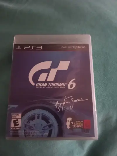 Gran Turismo 6 PS3 Edición Ayrton Senna - NUEVO / - miniatura 2
