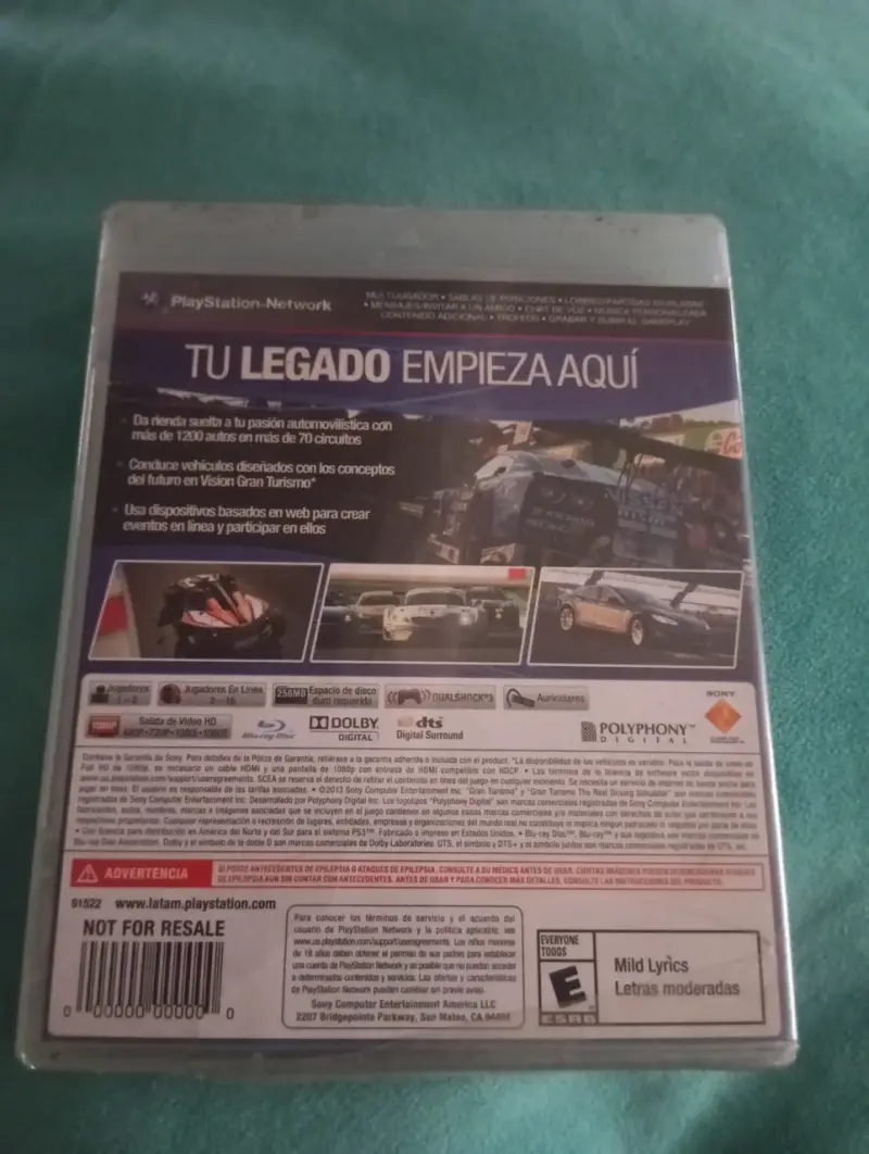 Gran Turismo 6 PS3 Edición Ayrton Senna - NUEVO / - 3