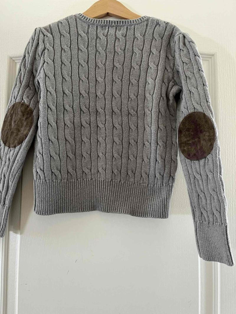 Suéter gris Ralph Lauren trenzado - 2