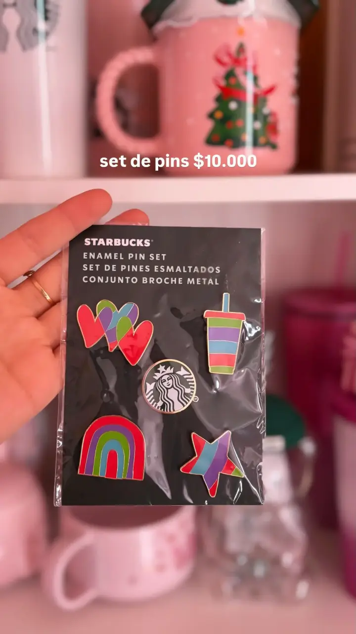 Set de pines Starbucks - 2