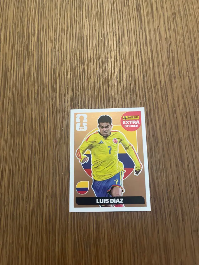 Lámina Panini Luis Díaz FIFA - 3