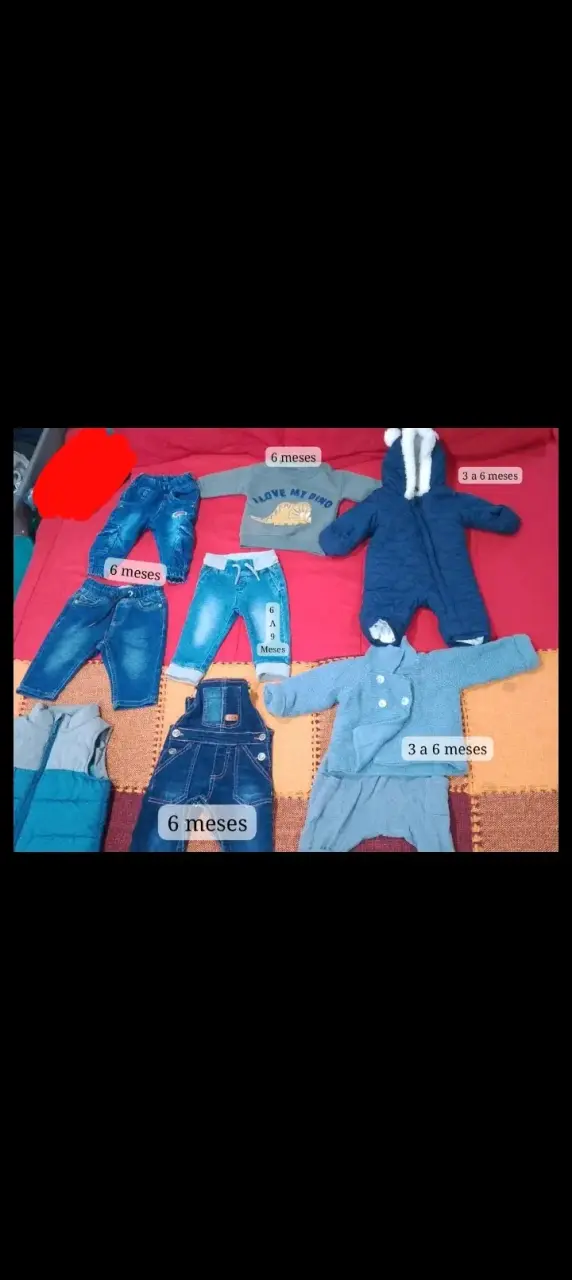 Ropa para bebé 3 a 6 meses