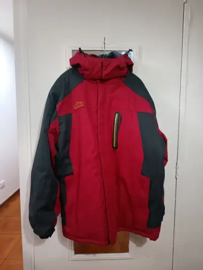 Chaqueta outdoor roja y negra - miniatura 2