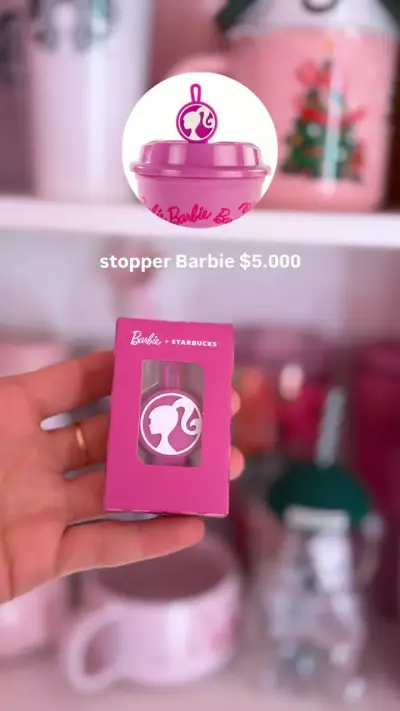 Stopper (tapón)  Barbie + Starbucks - miniatura 2