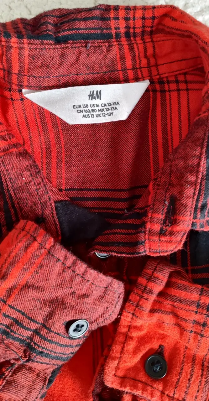 3 Camisas de franela/ algodon a cuadros - 2
