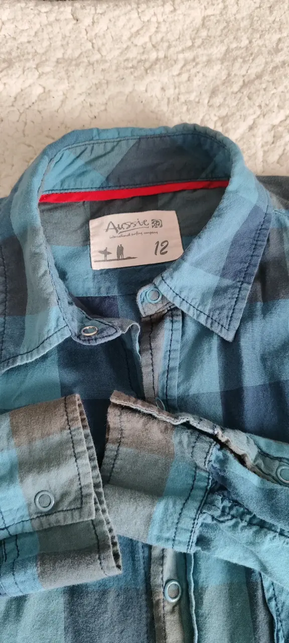 3 Camisas de franela/ algodon a cuadros - 3