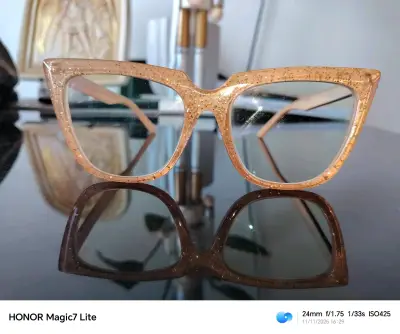Lentes ópticos con marco brillante - miniatura 4
