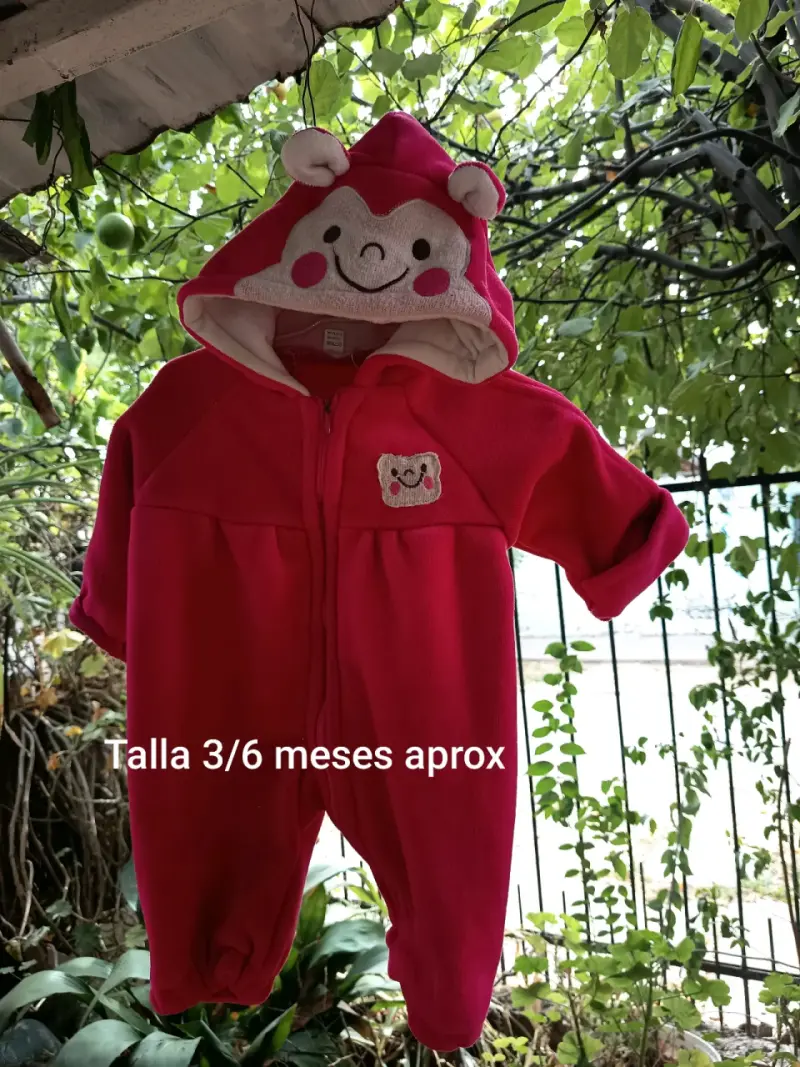 Enteritos bebé con capucha gruesos - 1