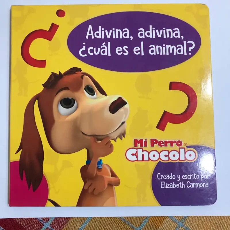 Libro Mi Perro Chocolo infantil - 1