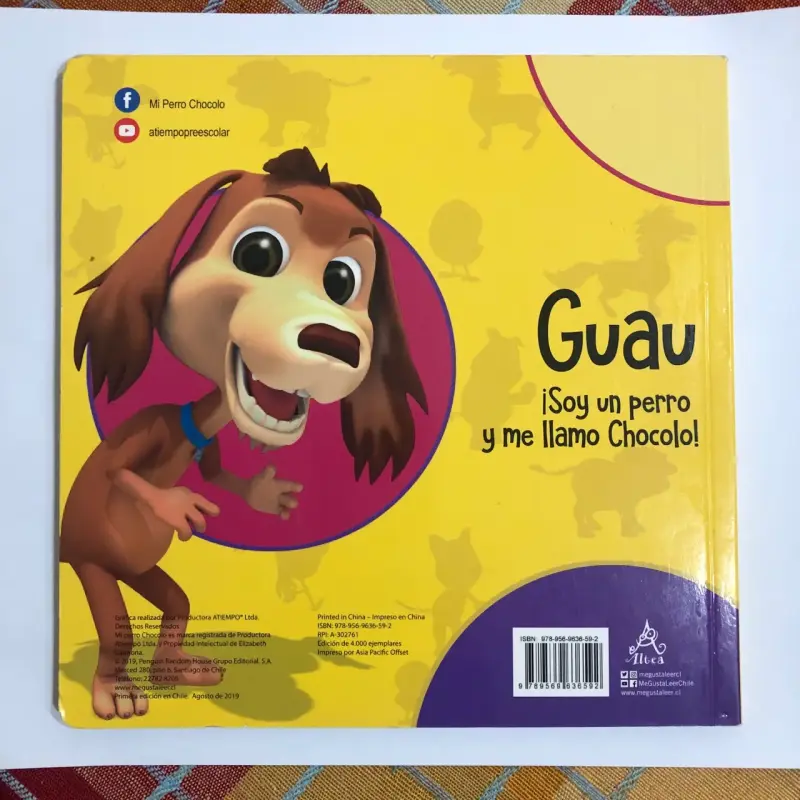 Libro Mi Perro Chocolo infantil - 2