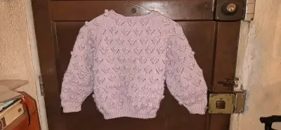CHALECO TEJIDO A MANO - miniatura 6