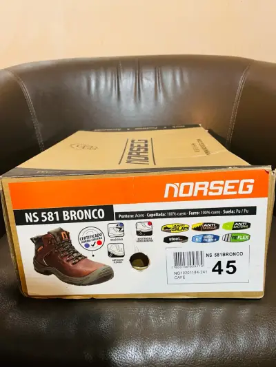 Botas de seguridad Norseg NS 581 café - miniatura 1