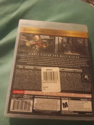 Max Payne 3 PS3 💎 Sellado de Fábrica / Nuevo - miniatura 2