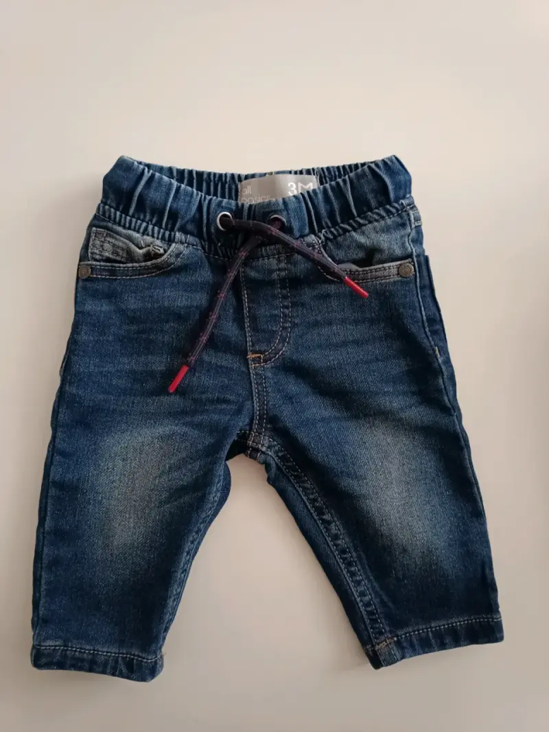 Jeans de bebé azul - 1