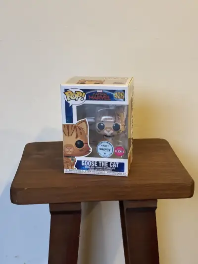 Figura Funko Pop Goose the Cat (Flocked) # 426 - miniatura 1
