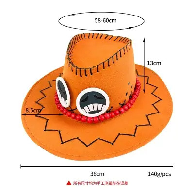 Sombrero de Ace One Piece - miniatura 4
