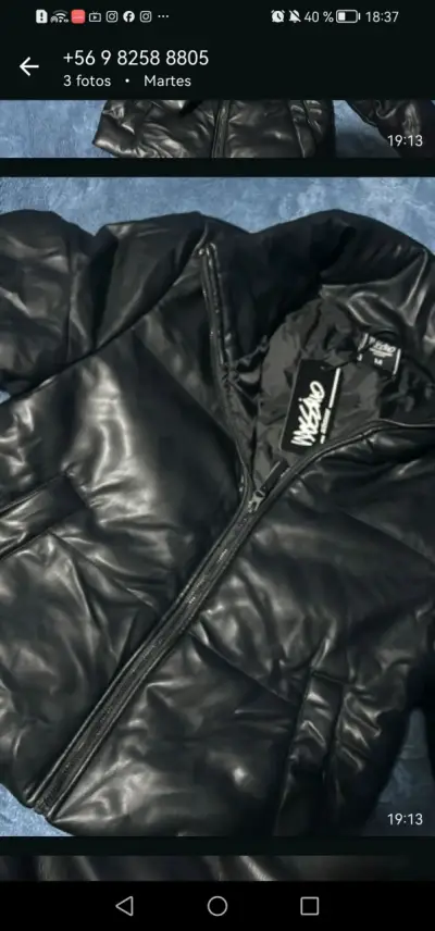 Chaqueta negra Massimo - miniatura 1