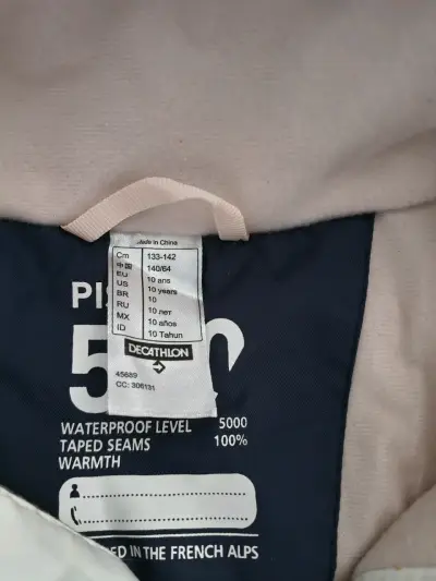 Chaqueta de esquí estampada Wedze - miniatura 3