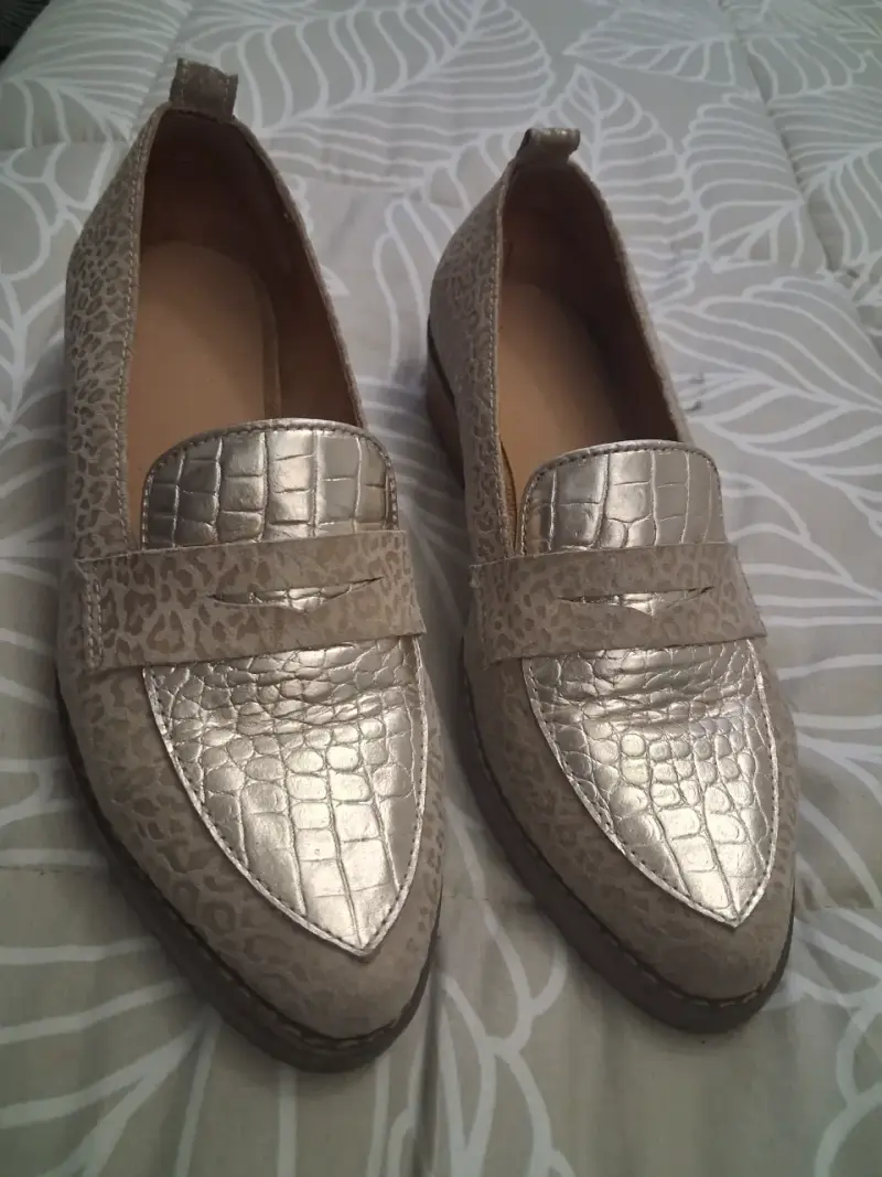 Zapatos mocasines animal print - 2
