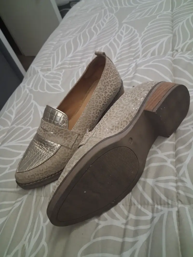 Zapatos mocasines animal print - 3