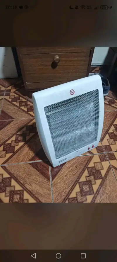 Calefactor eléctrico Groven blanco - miniatura 1