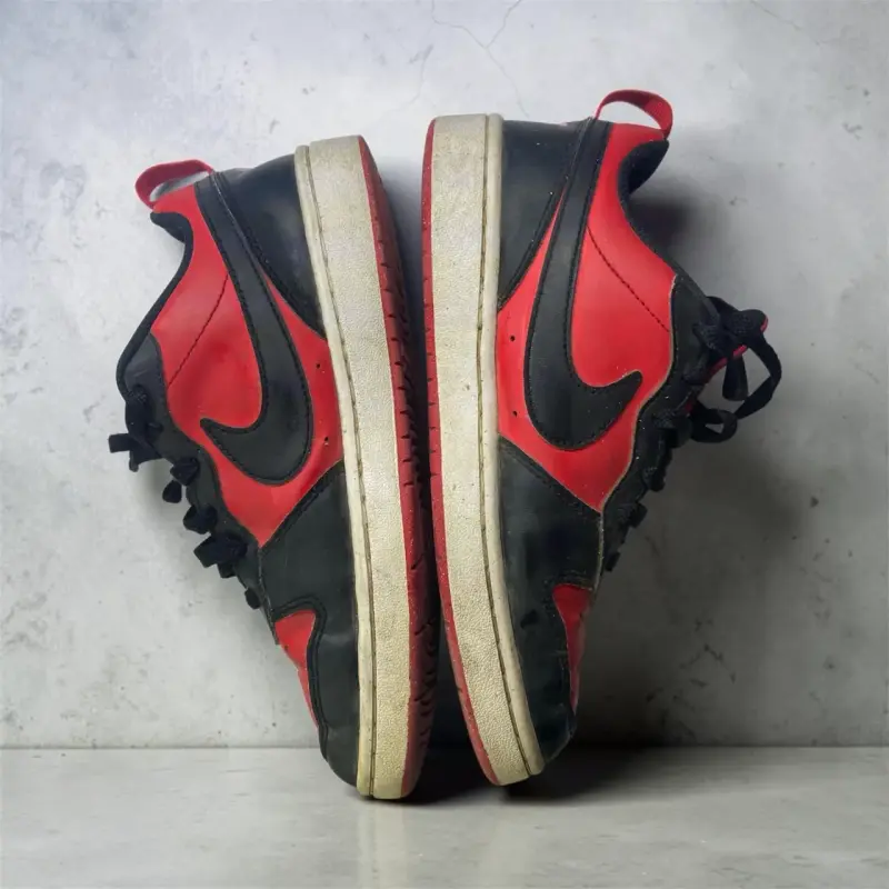 Zapatillas nike deportivas rojas y negras - 3