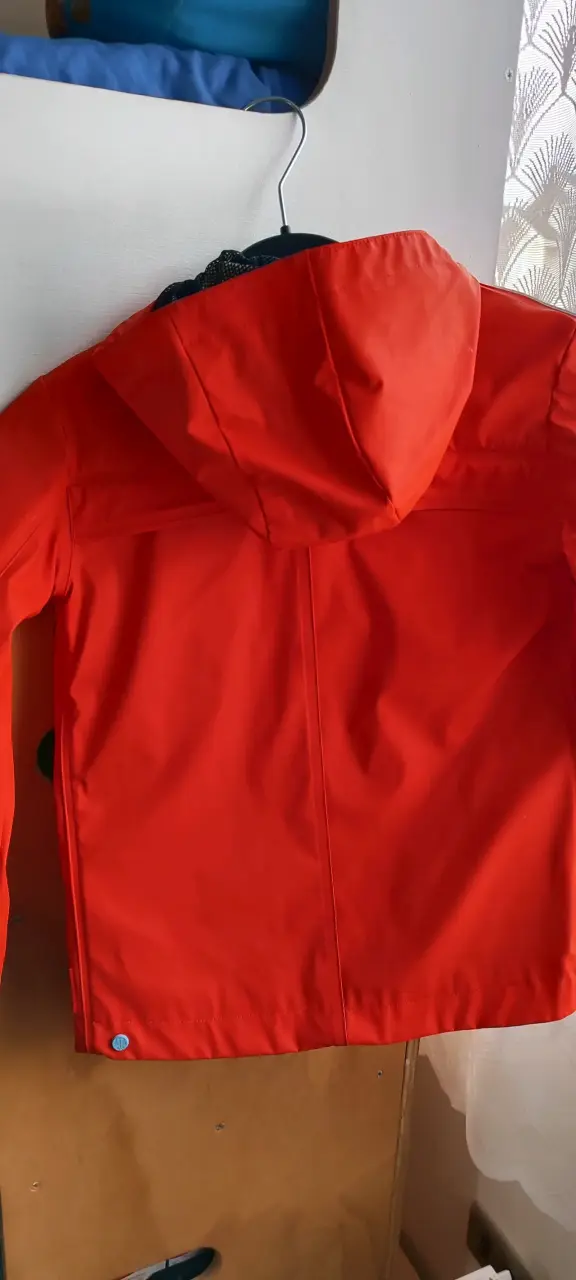 Chaqueta impermeable naranja brillante Hunter - 5